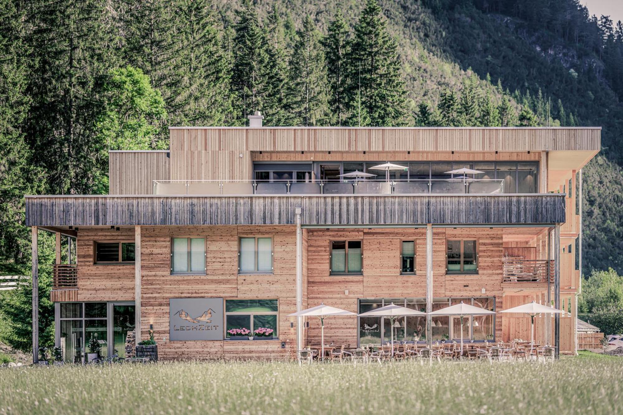 Boutique Hotel Lechzeit Elmen Exteriér fotografie